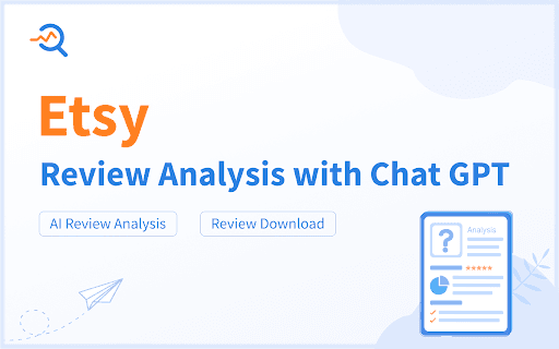 Etsy™ AI Review Analysis & Download thumbnail