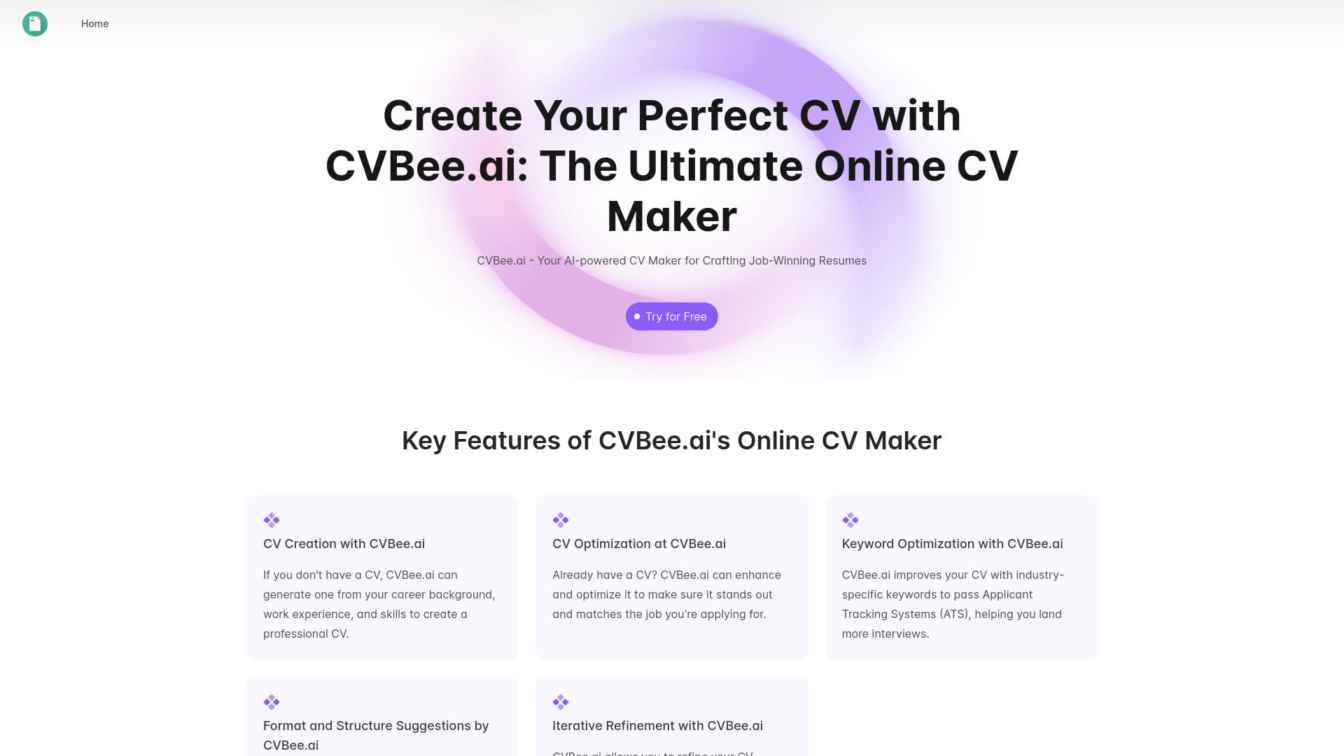 CVBee.ai: AI CV Maker Free Online thumbnail