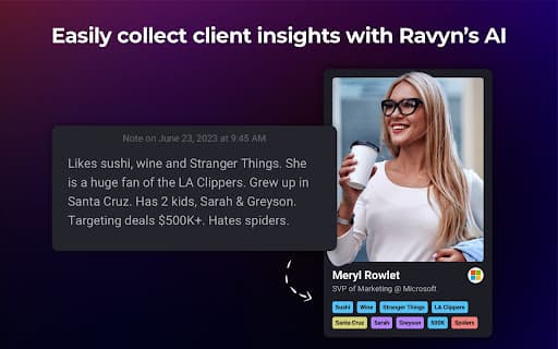Ravyn - Notes & AI Tagging to Boost Sales thumbnail