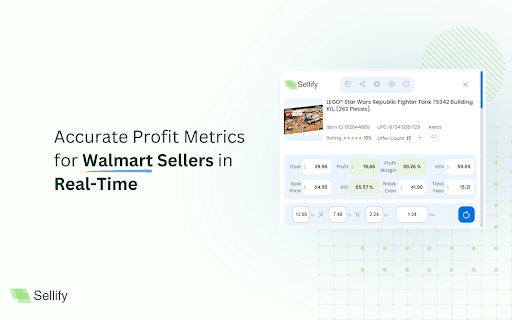 Sellify - Walmart Seller Insights thumbnail