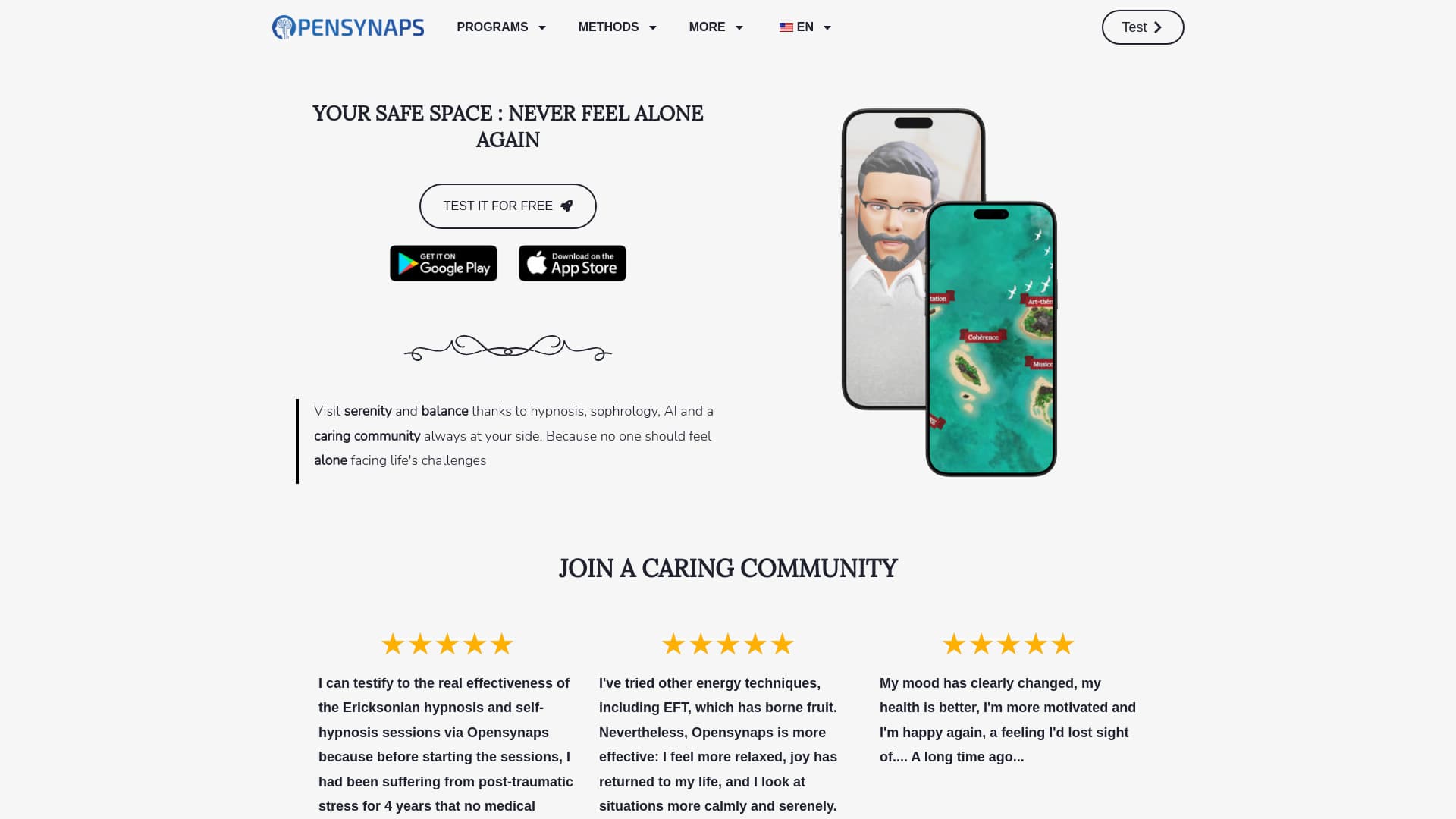 OpenSynaps AI - Your safe place, never feel alone anymore thumbnail