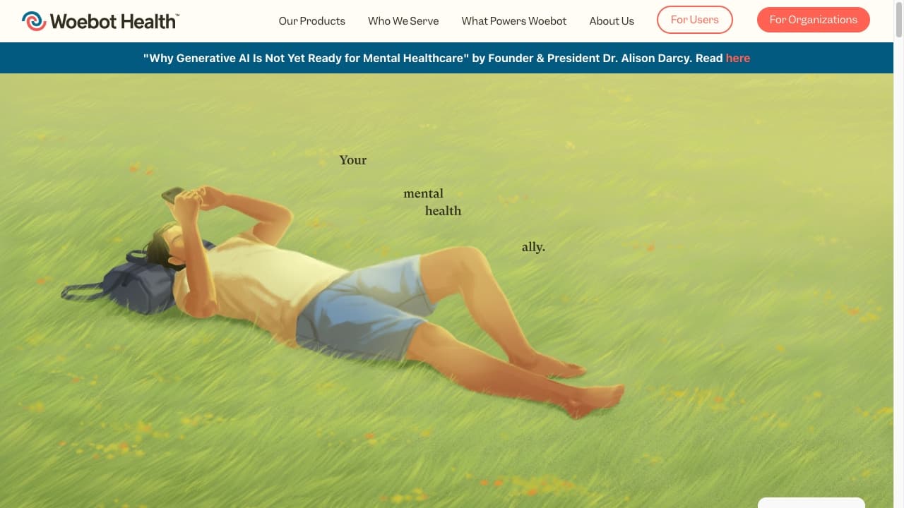 Woebot Health thumbnail