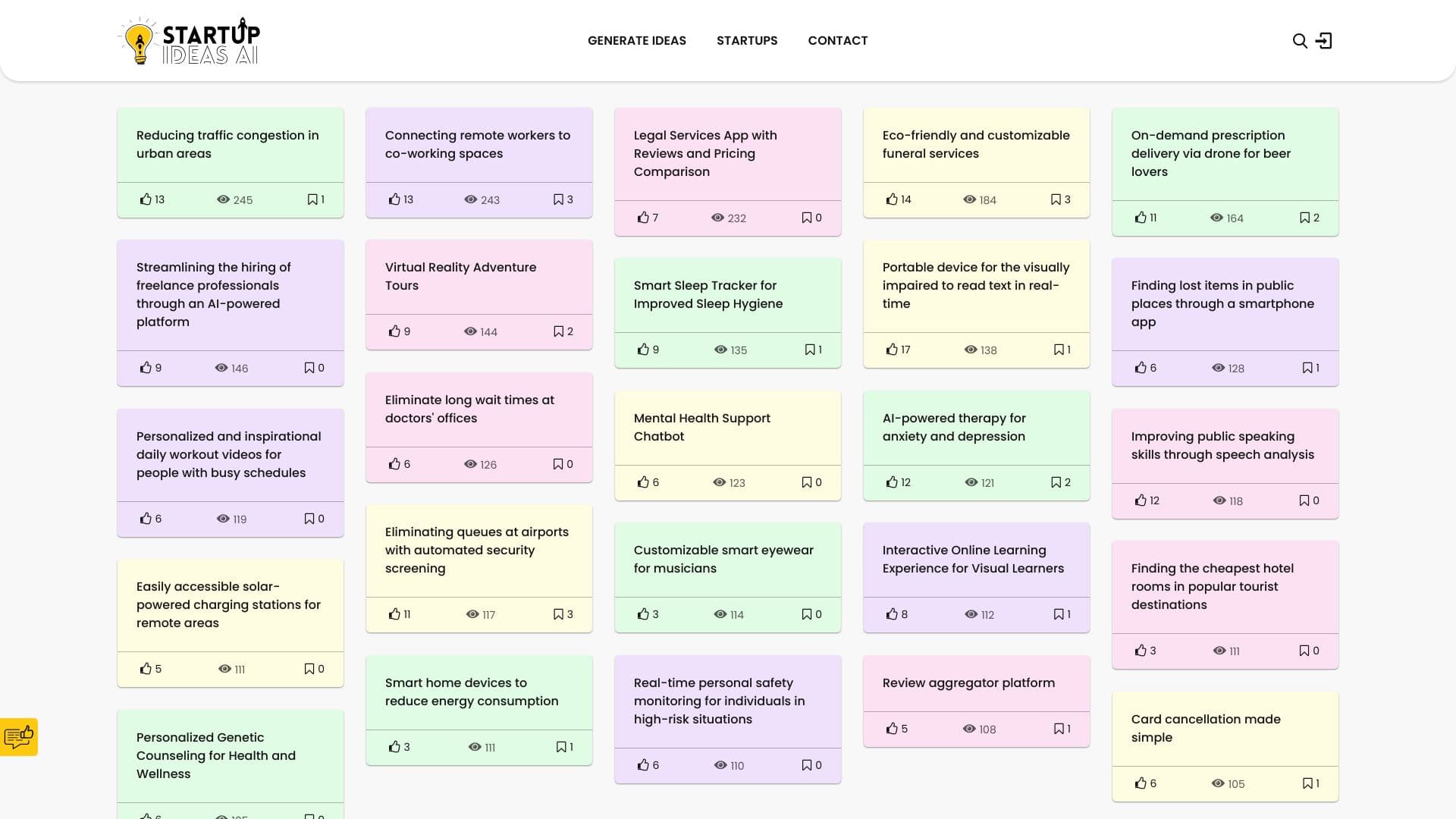 Startup Ideas AI thumbnail