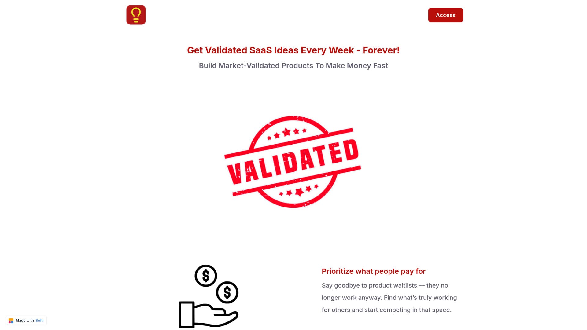 Validated SaaS Ideas thumbnail