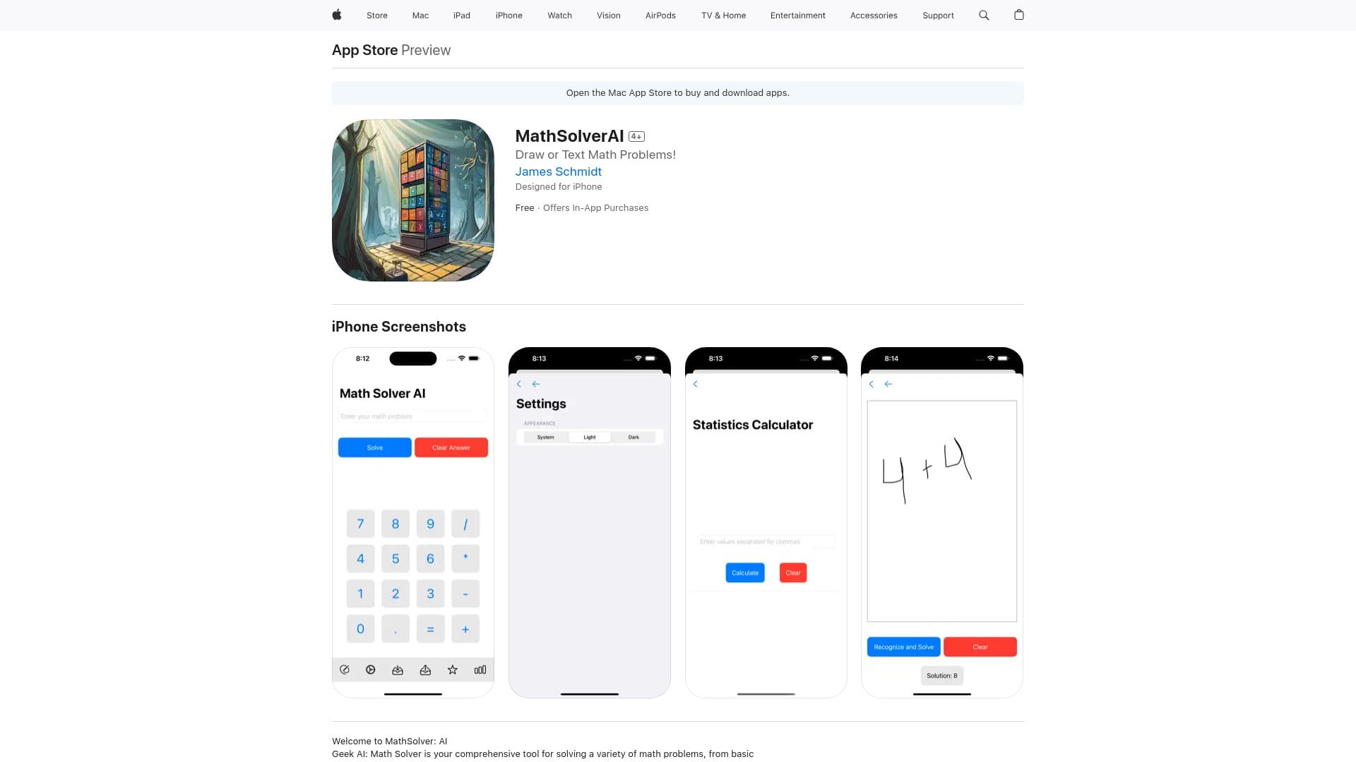 MathSolverAI thumbnail