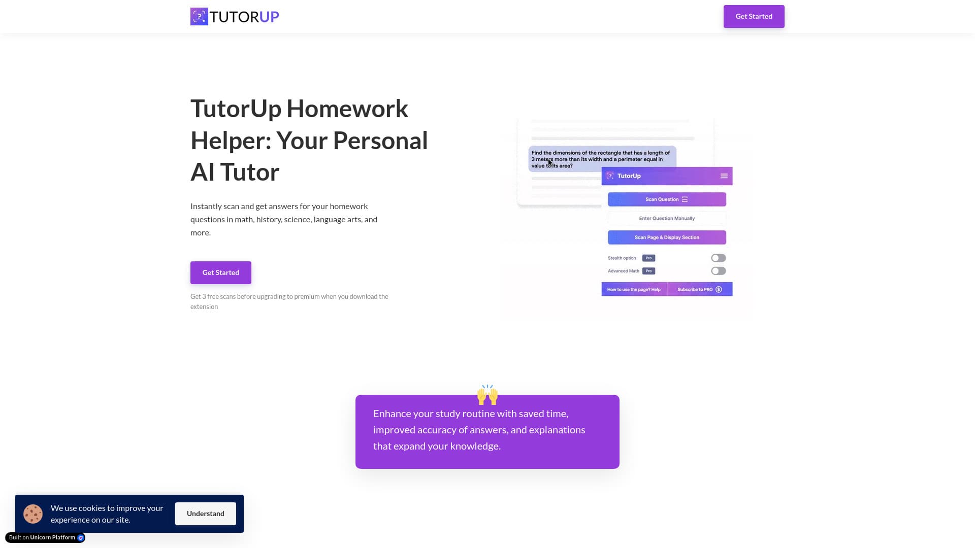 TutorUp - AI Homework Helper thumbnail