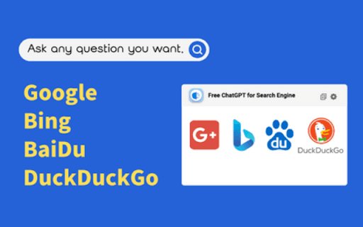 Free ChatGPT for Search Engine thumbnail