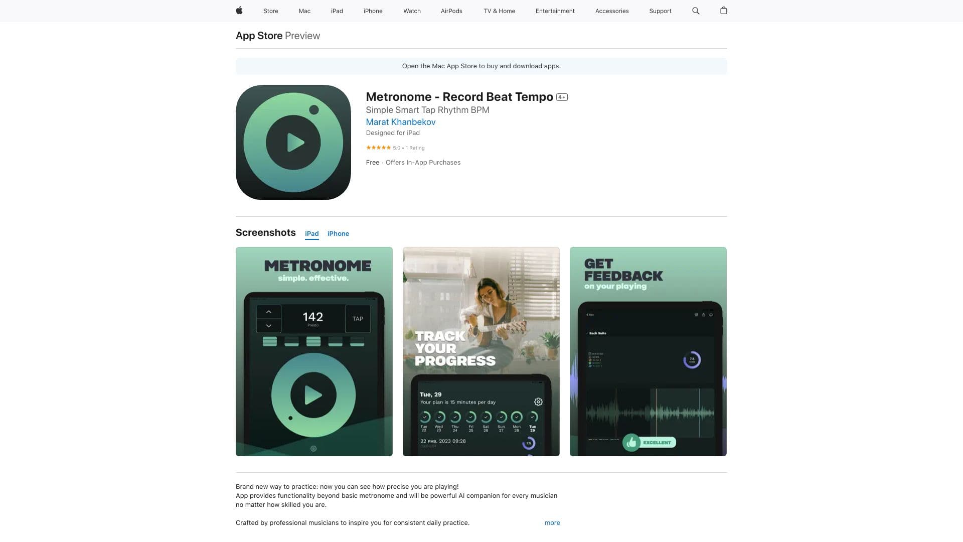 Metronome: Record Beat Tempo thumbnail