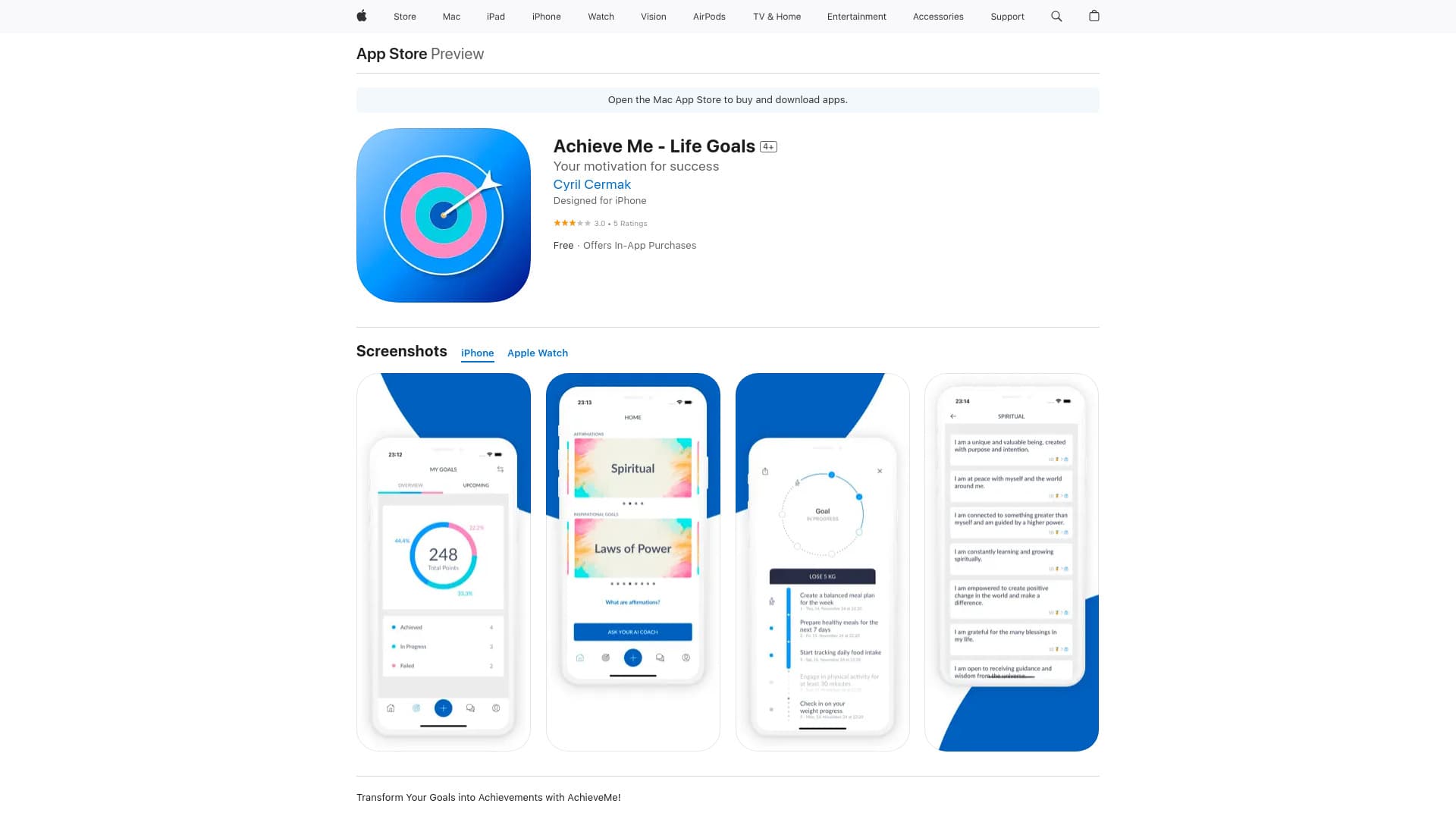 Achieve Me - Life Goals & Mindset thumbnail