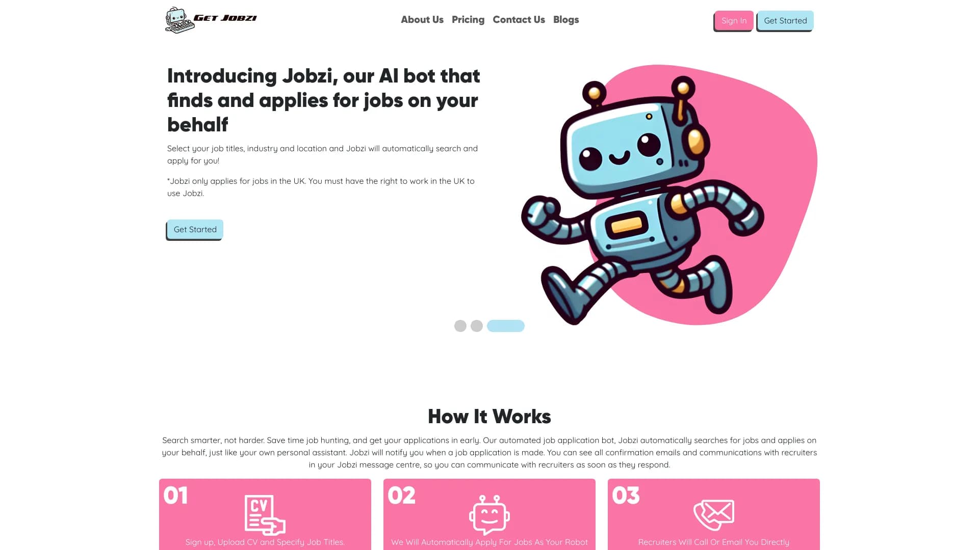 Jobzi Your AI-powered Job Search Wingman thumbnail