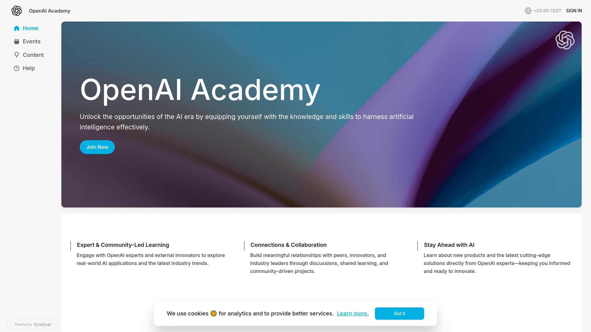 OpenAI Academy thumbnail