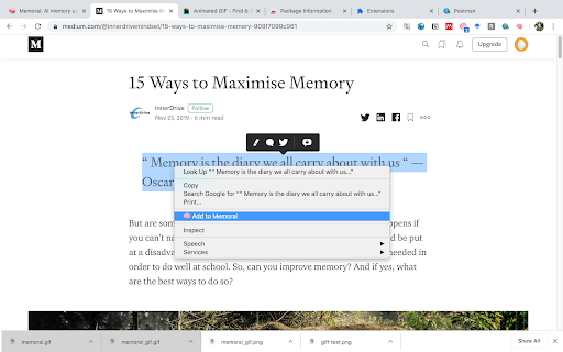 Memorai – AI memory assistant for Anki thumbnail