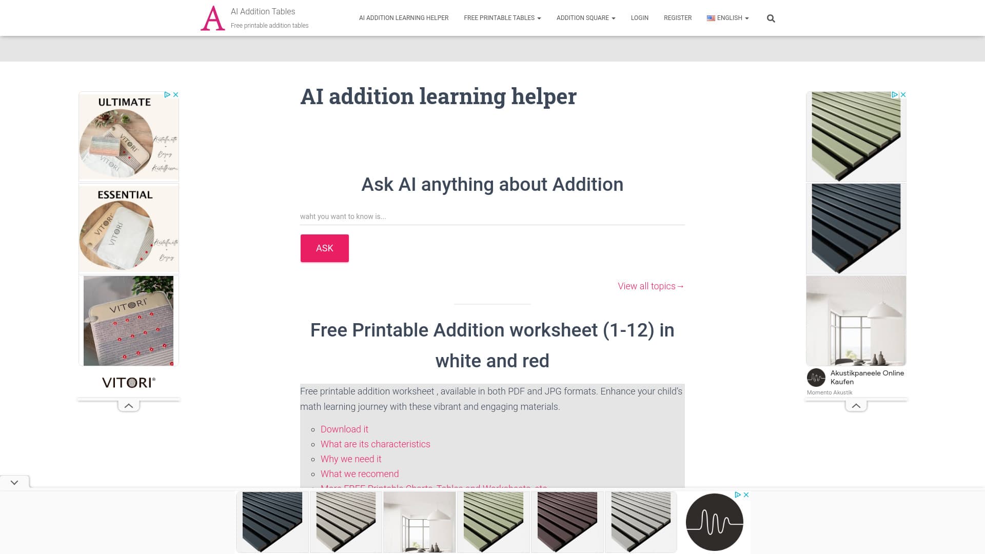 AI addition learning helper thumbnail