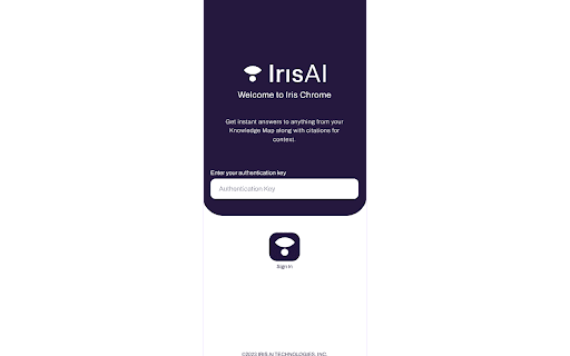 IRIS-AI Chrome thumbnail