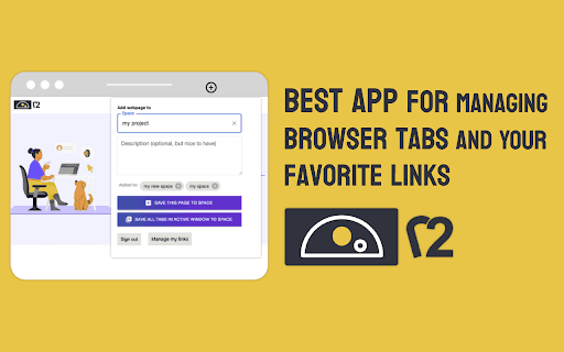 Artwo.io tabs and favorites manager thumbnail