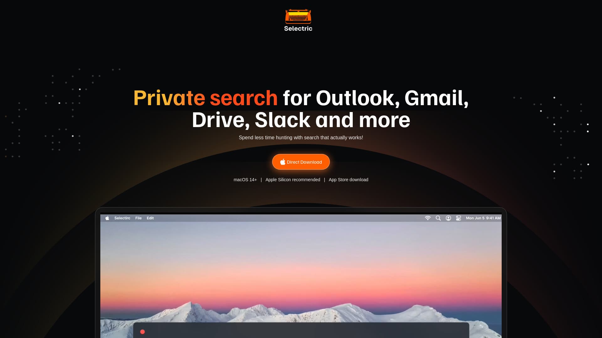 Selectric - docs & mail search for MacOS thumbnail