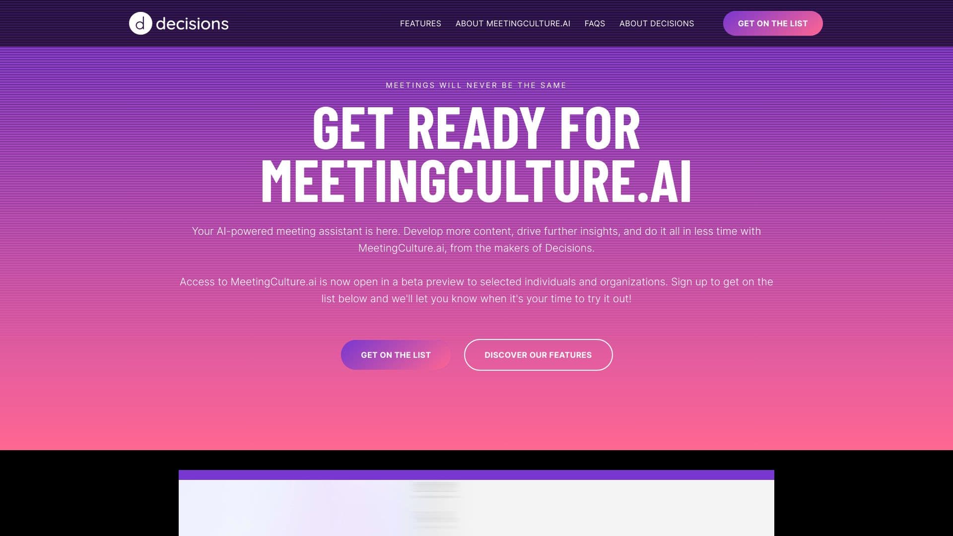 MeetingCulture.ai from Decisions thumbnail