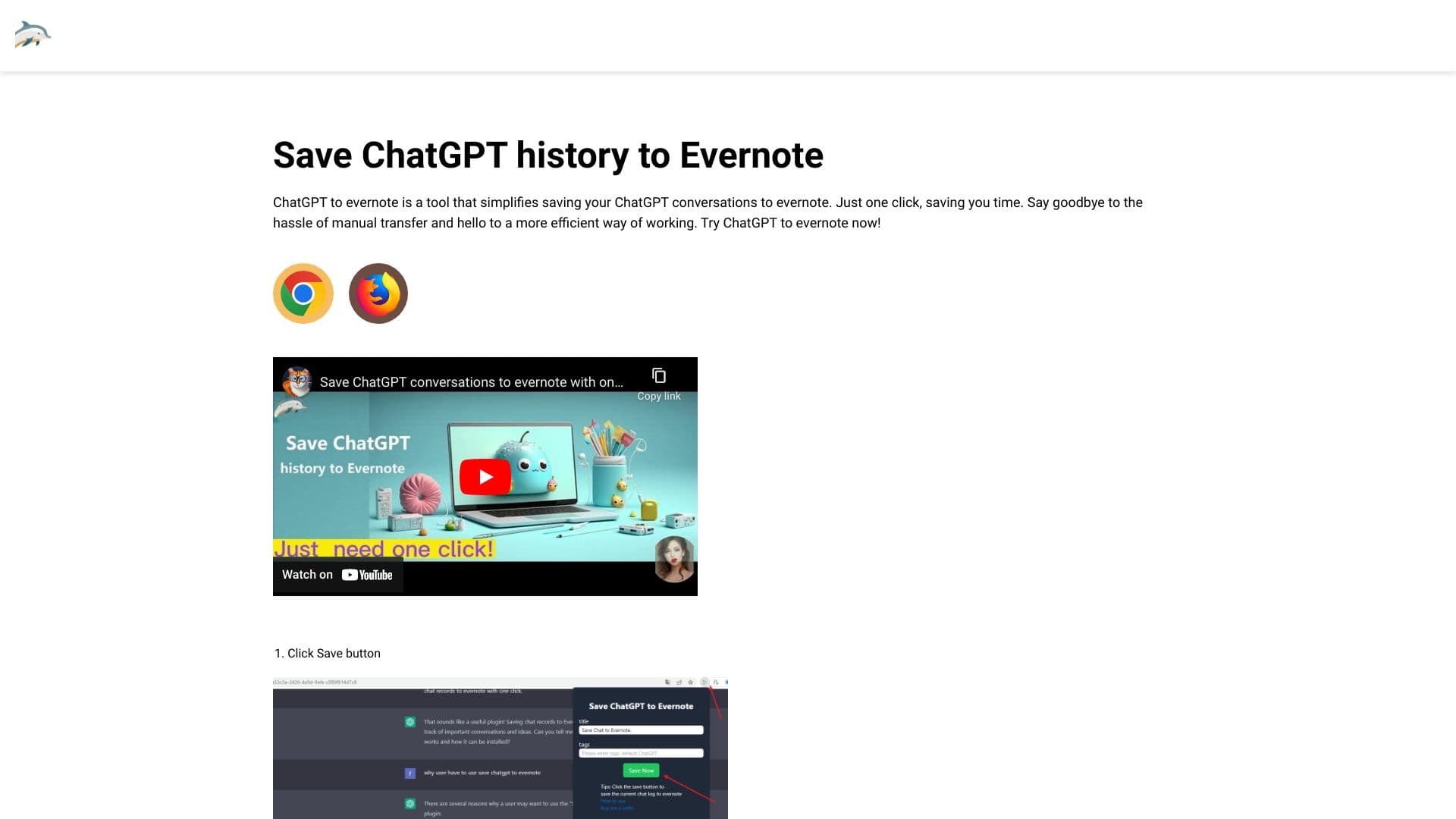 Save ChatGPT history to Evernote thumbnail
