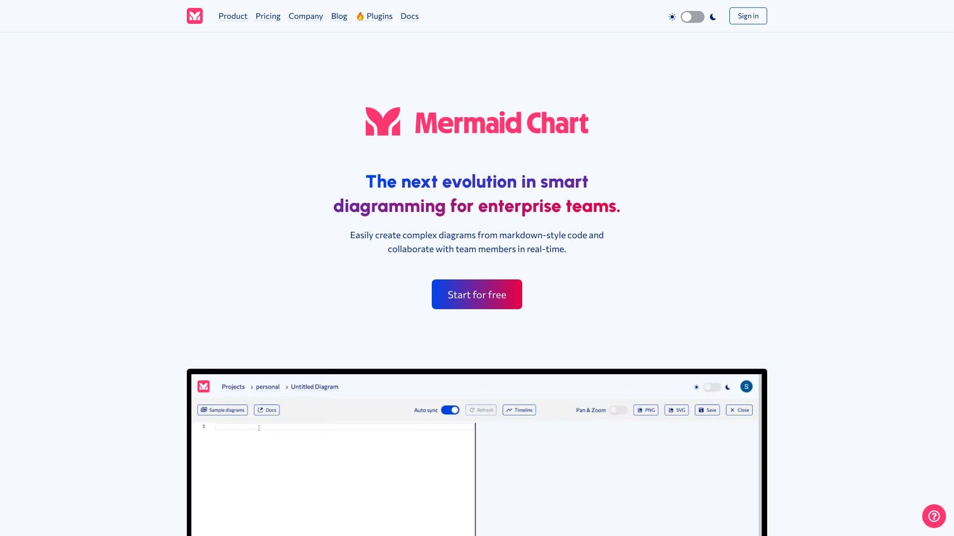 Mermaid Chart thumbnail