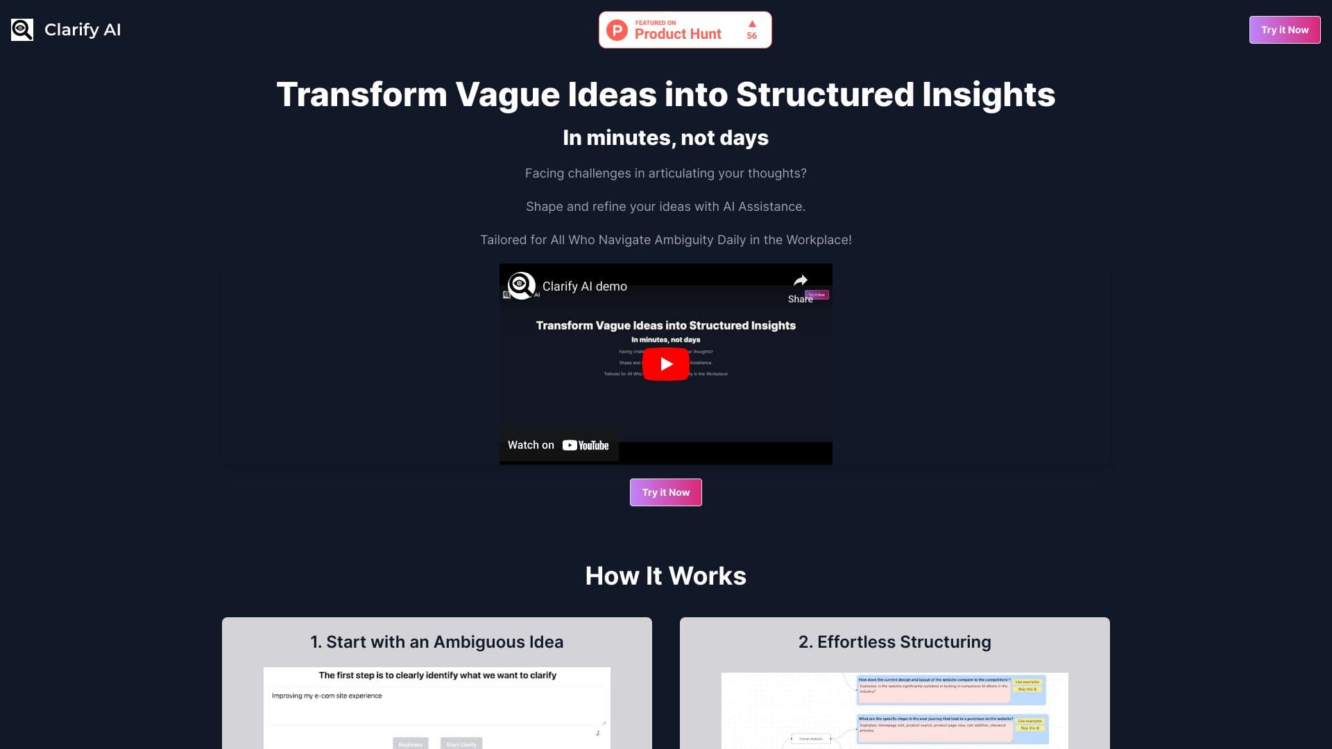 Clarify AI thumbnail