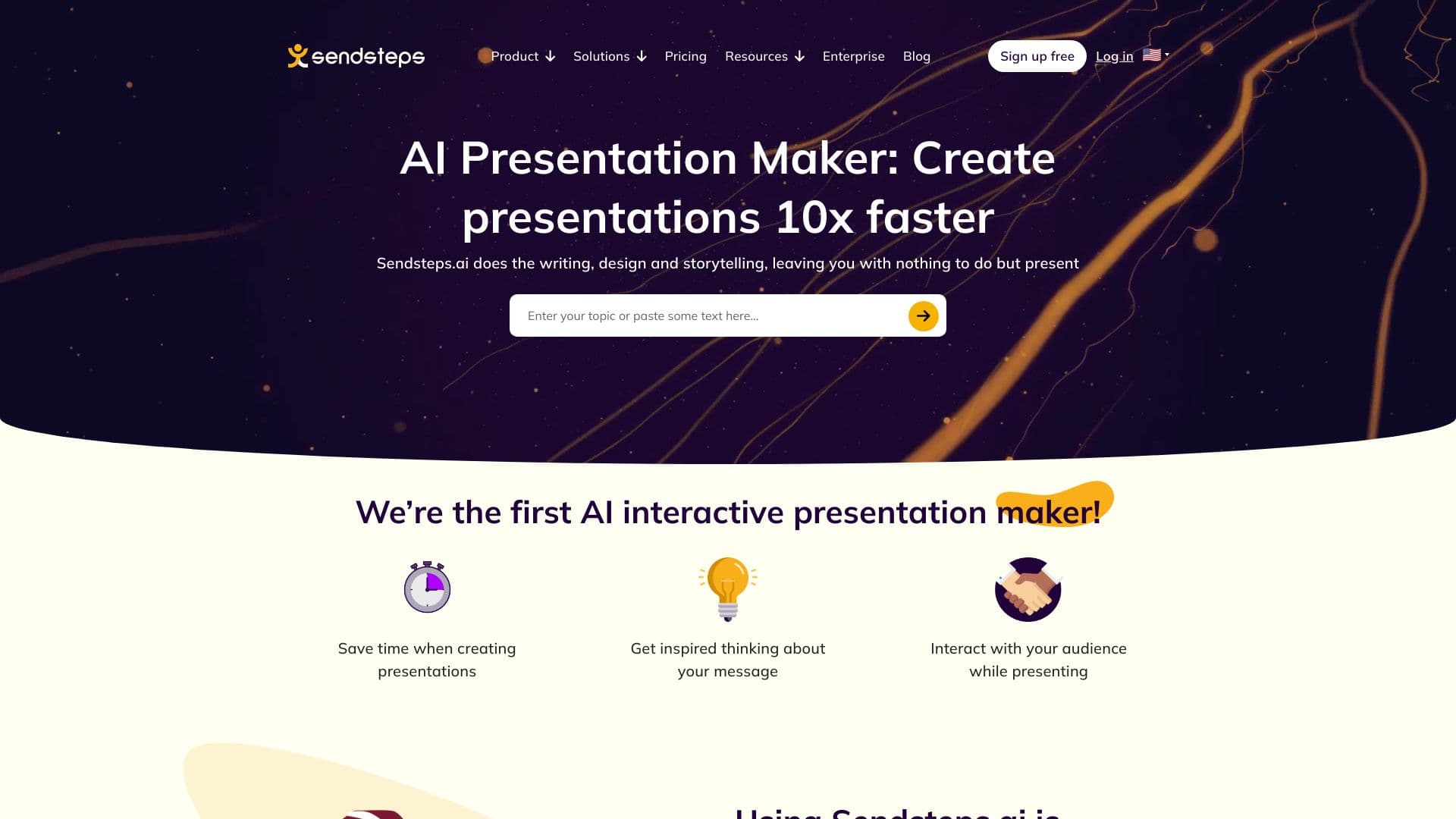 Sendsteps.ai: First AI Presentation Tool thumbnail
