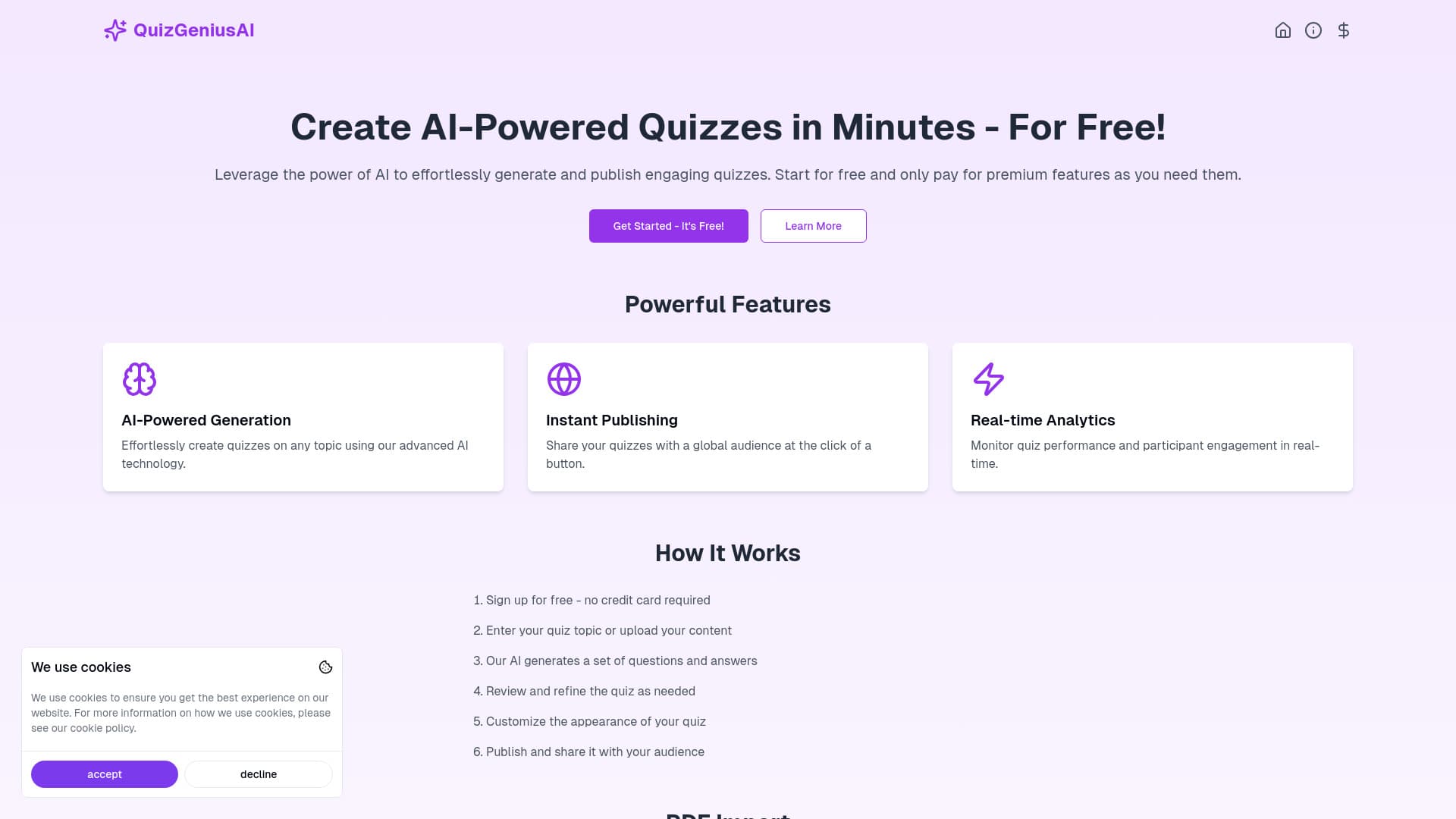 Quiz Genius AI thumbnail