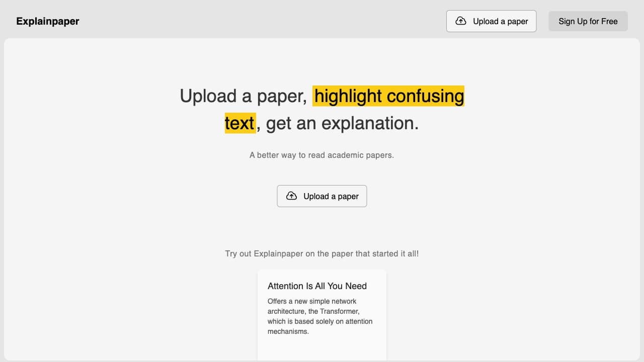 ExplainPaper thumbnail