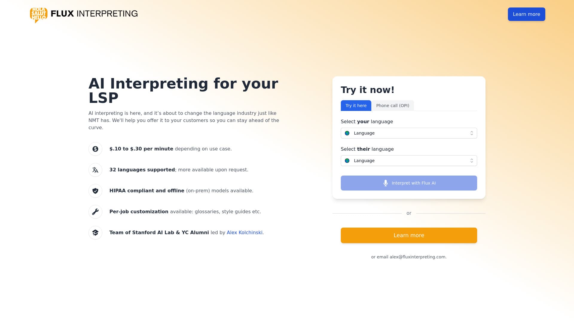 TranslateMyCall.com thumbnail