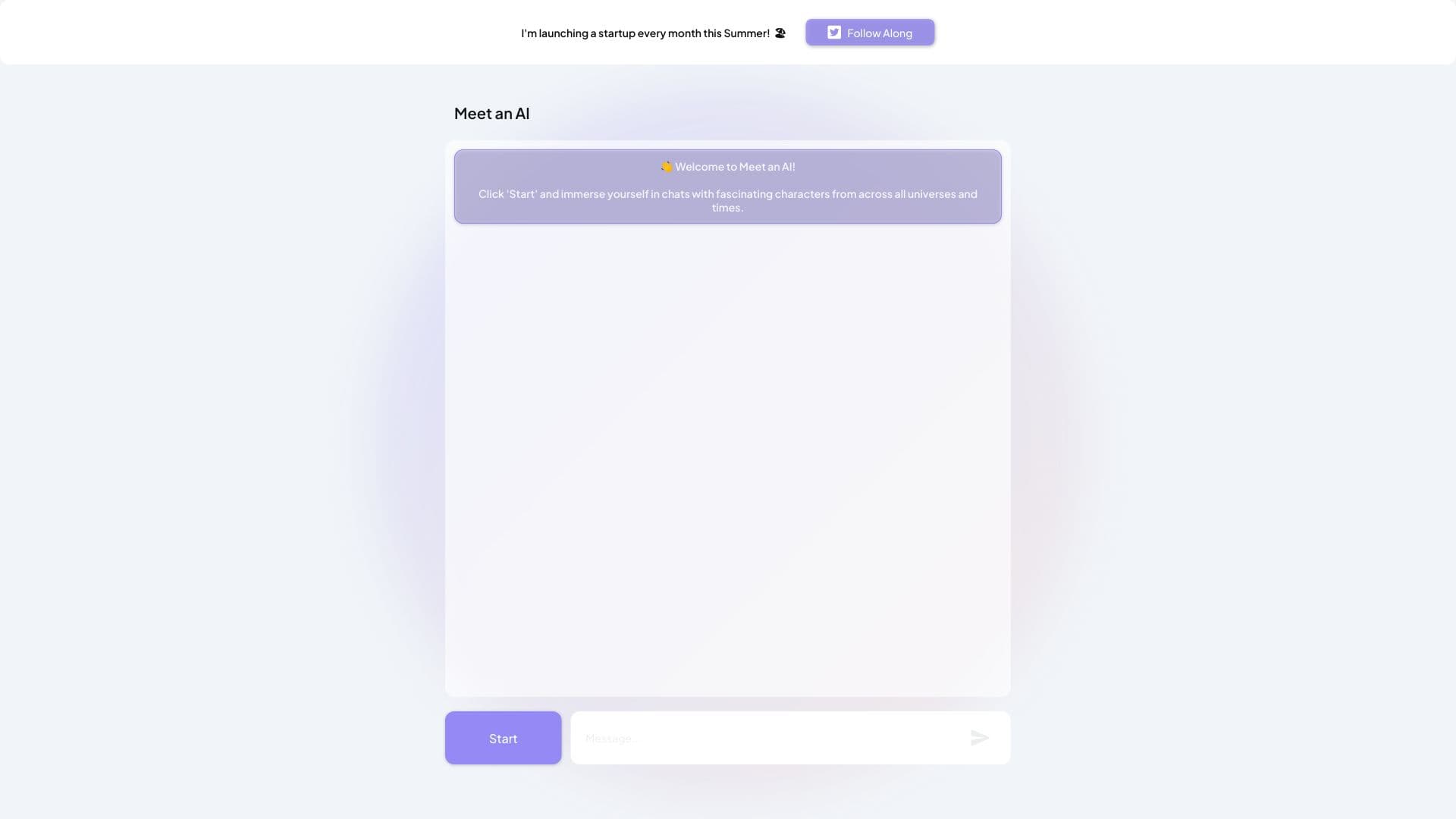 Meet An AI thumbnail