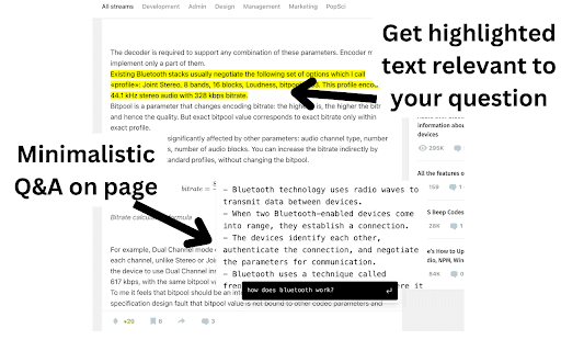 Chat with page. Free & Open source thumbnail