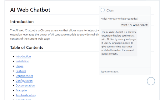 AI Web Chatbot thumbnail