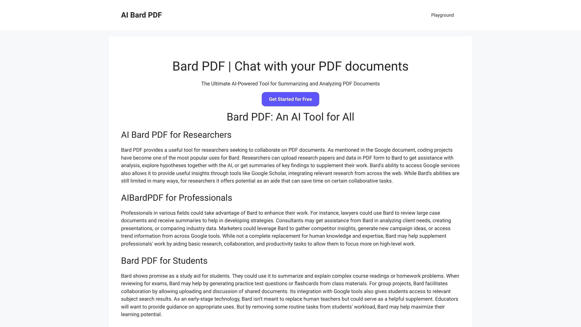 Bard PDF thumbnail