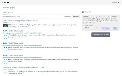 GPTGO.AI - Search & ChatGPT thumbnail