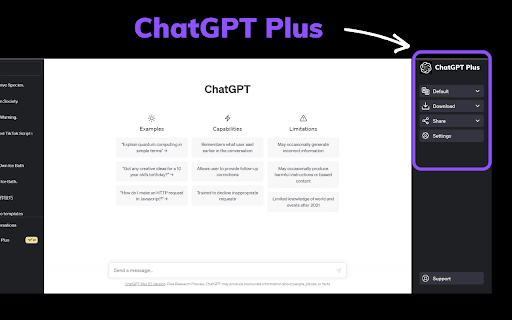 ChatGPT Plus - Batch Export GPT Conversations thumbnail