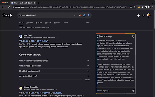 ChatGPT in Google thumbnail
