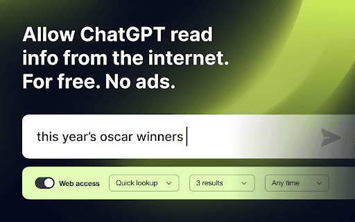 ChatGPT Search Connect with internet access thumbnail