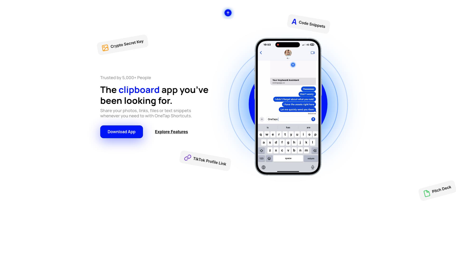 OneTap Clipboard App thumbnail