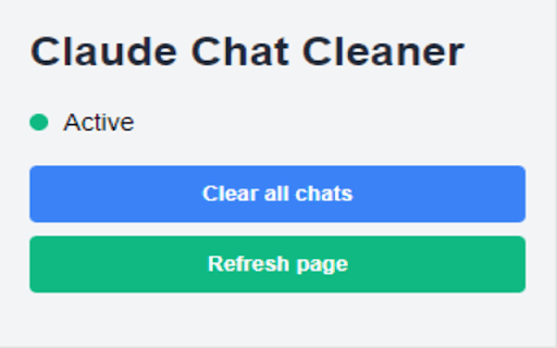 Claude Chat Cleaner thumbnail