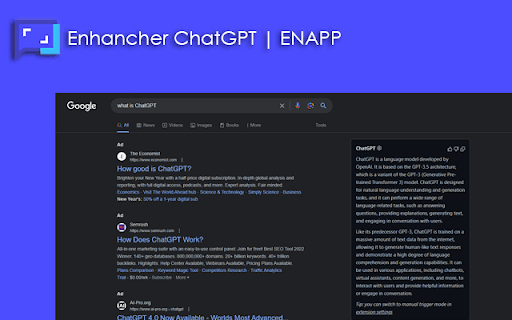 Enhancer ChatGPT For Search | ENAPP thumbnail