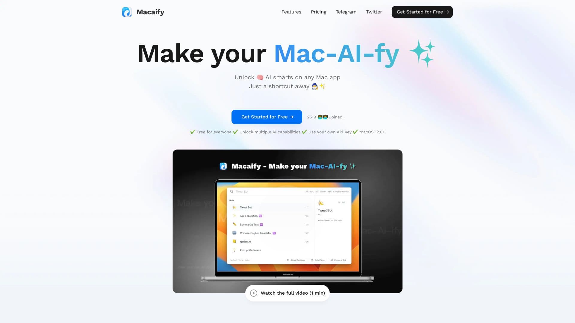 Macaify - Make your Mac-AI-fy thumbnail