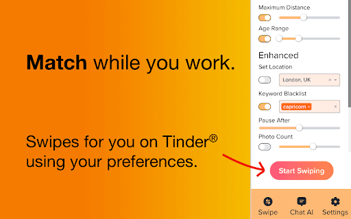 Swipe IQ | AI Tools for Tinder thumbnail