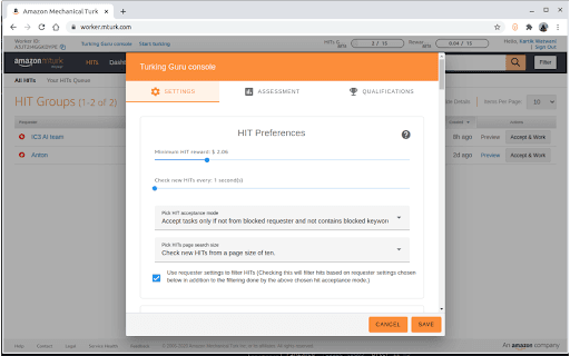 Turk Guru BETA | For MTurk thumbnail
