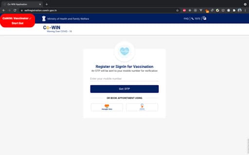 CoWIN: Vaccinator 💉 thumbnail