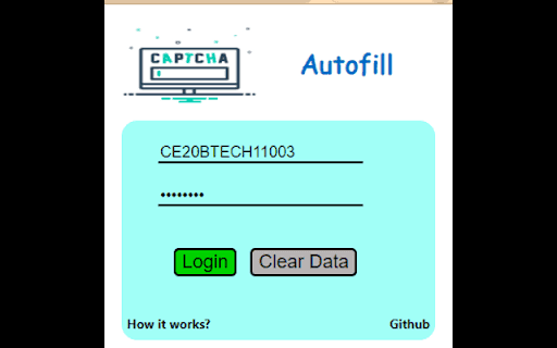Autofill AIMS captcha thumbnail