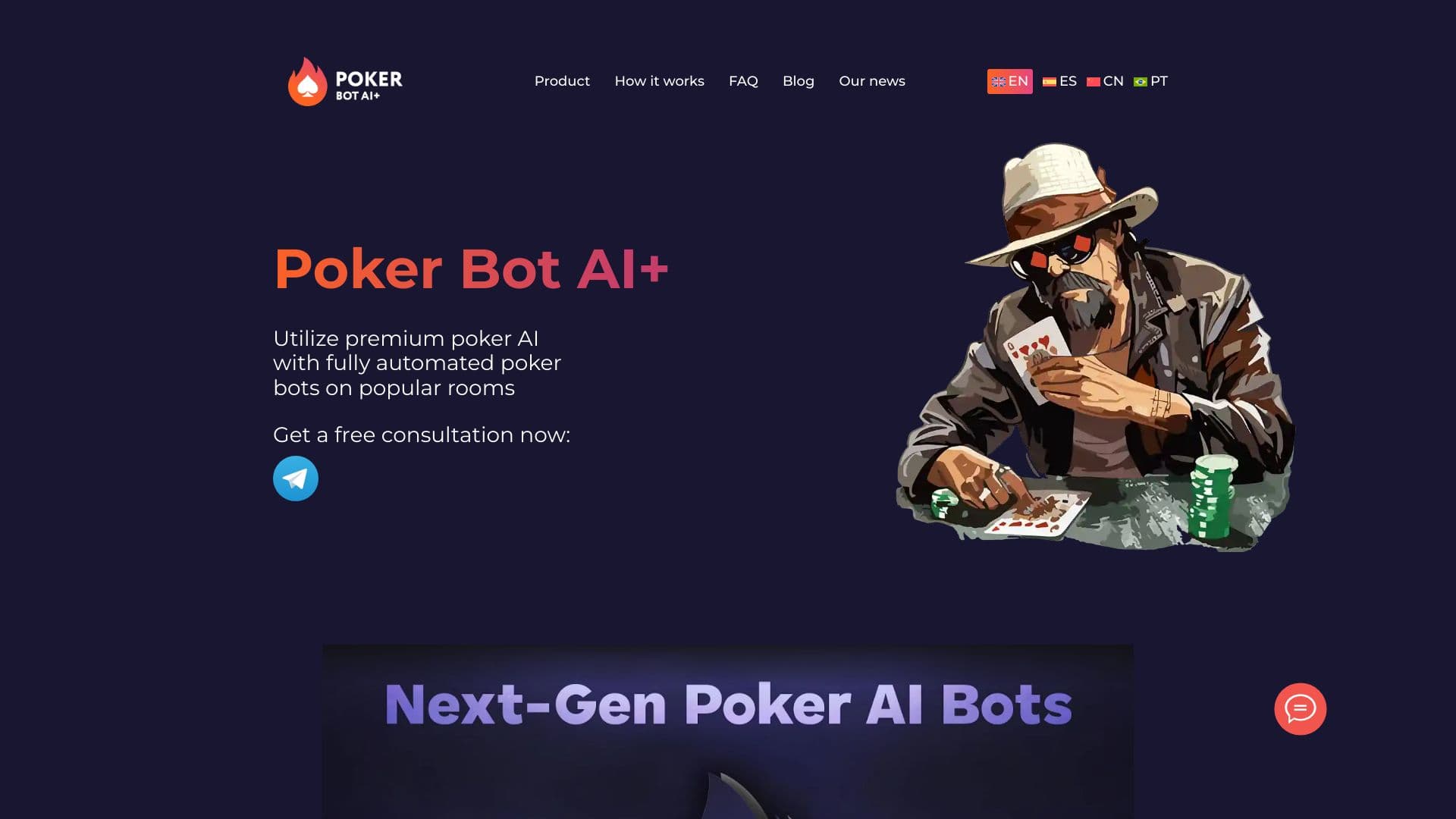 Poker Bot AI - Premium Poker AI and Bot Farm for Passive Earnings thumbnail