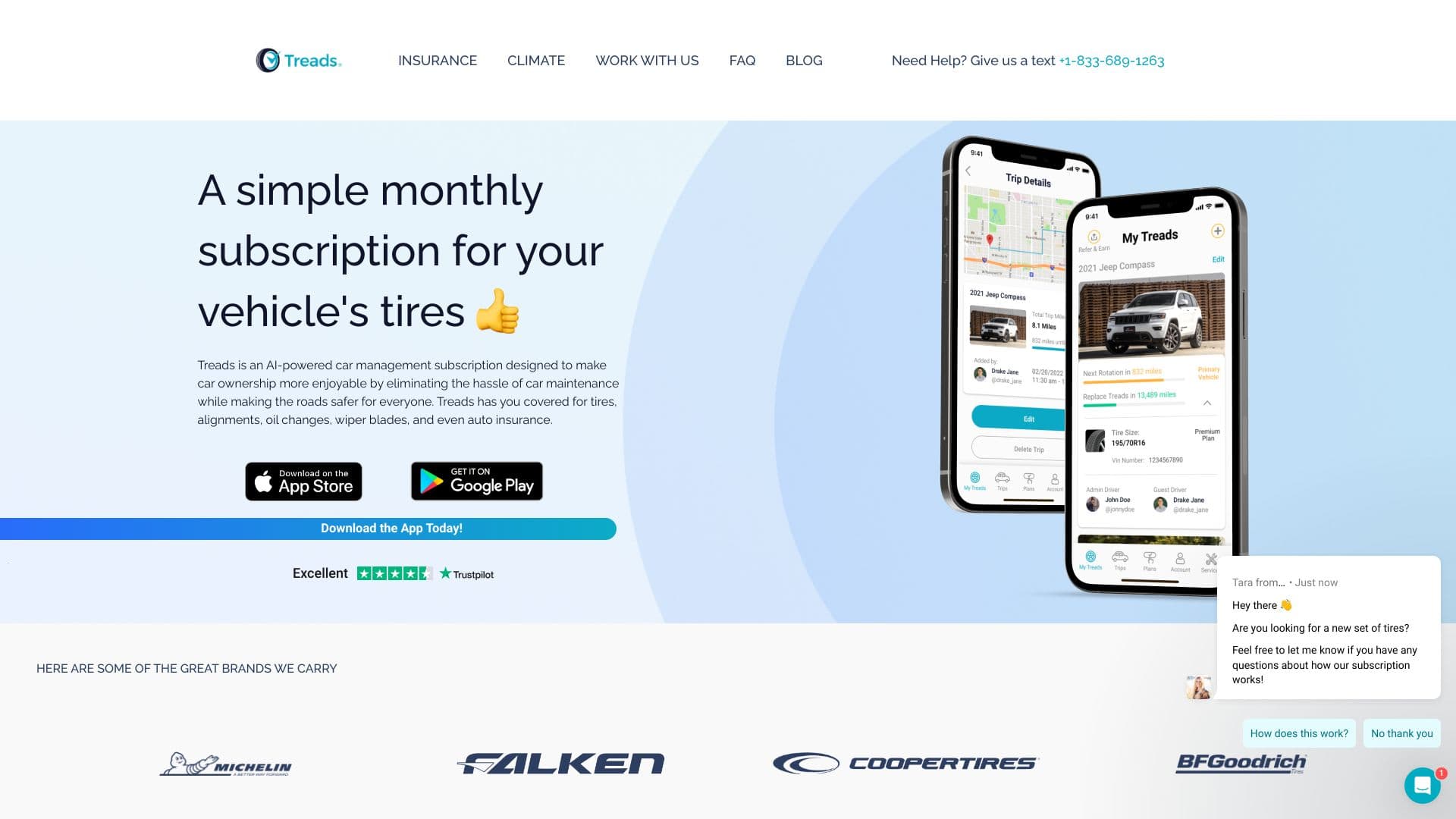 Treads Tire Subscription thumbnail