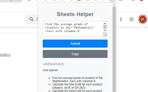 Sheets Helper thumbnail