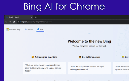 Bing AI For Chrome Bing Unchained thumbnail