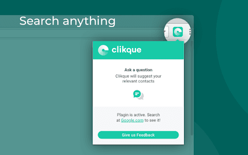 Clikque: search Google & your contacts thumbnail