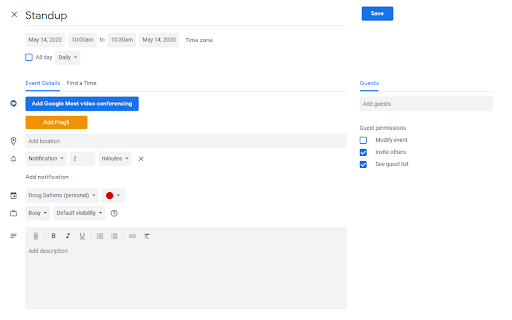 Pesto (Pragli) Scheduler for Google Calendar thumbnail